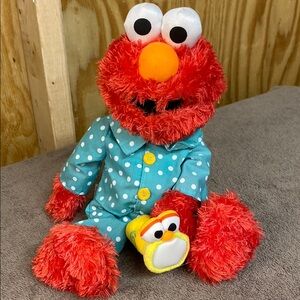 Gund Sesame Street Bed Time Elmo with working flashlight